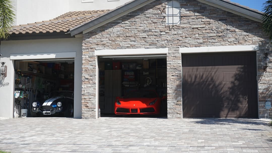 Luxury garage floor