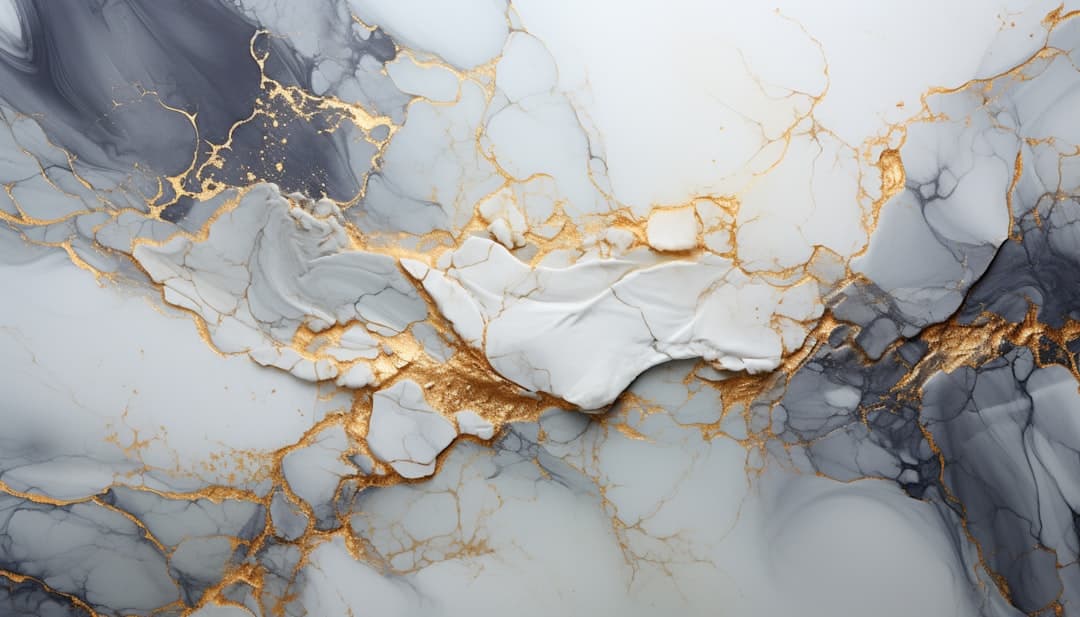 Metallic resin patio